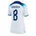 Engeland Jordan Henderson #8 Voetbalkleding Thuisshirt Dames WK 2022 Korte Mouwen